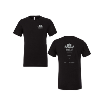 Tee Shirt JOLO Logo With Pilot Fog Black Short Sleeve Medium