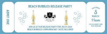 Beach Bubbles Release Party March 8th 11AM