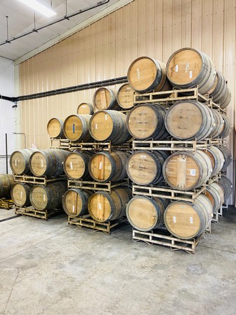 Wine Barrel- Round
